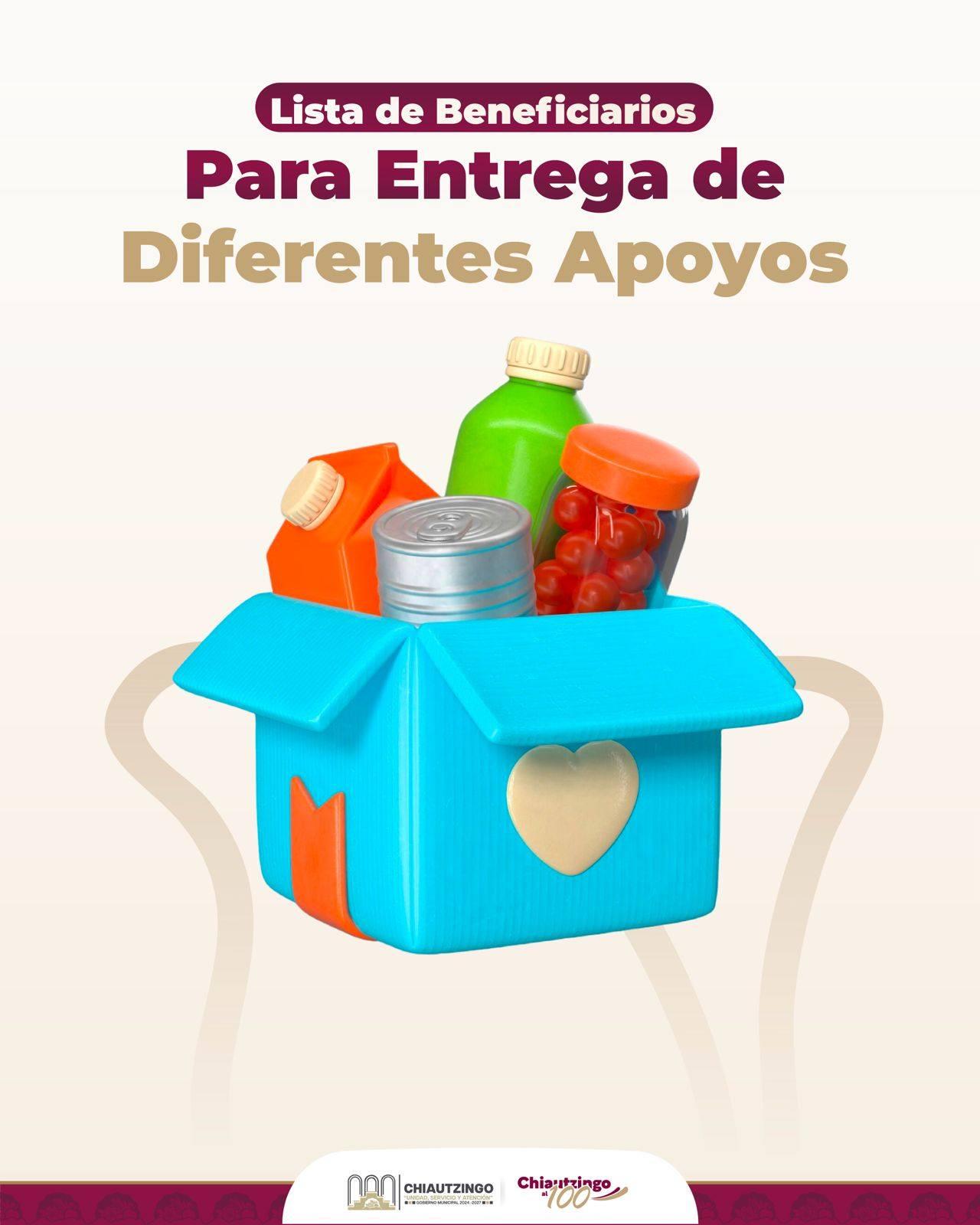 Entrega de apoyos